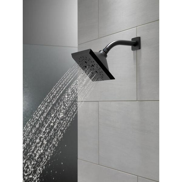 DELTA® Universal Showering 52664-BL Raincan Showerhead, 1.75 gpm, 5 -Spray, Wall Mounting, 5-13/16 in Head thumbnail 3