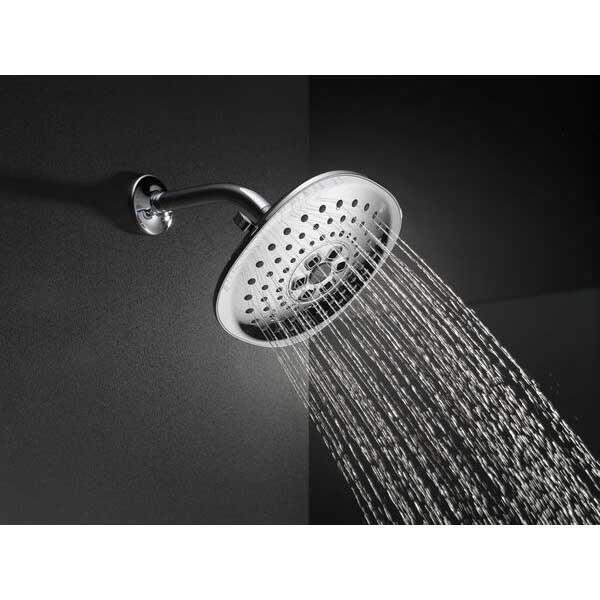 DELTA® Universal Showering 52686 Raincan Showerhead, 1.75 gpm, 3-Spray, Wall Mounting, 7-3/4 in Head, Chrome thumbnail 4