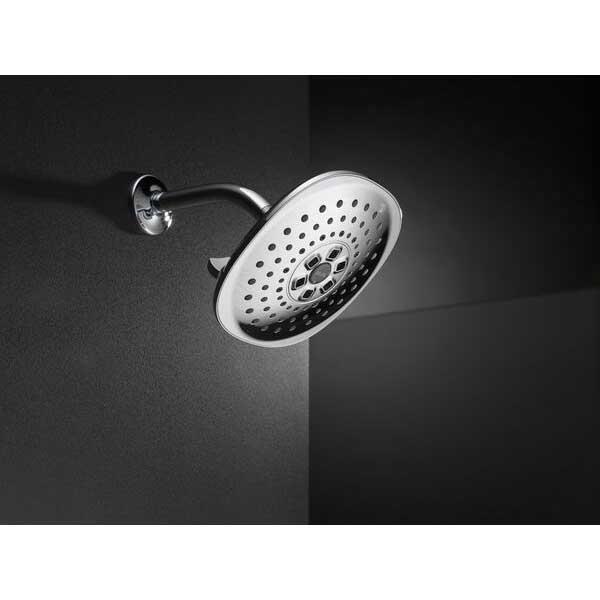 DELTA® Universal Showering 52686 Raincan Showerhead, 1.75 gpm, 3-Spray, Wall Mounting, 7-3/4 in Head, Chrome thumbnail 3