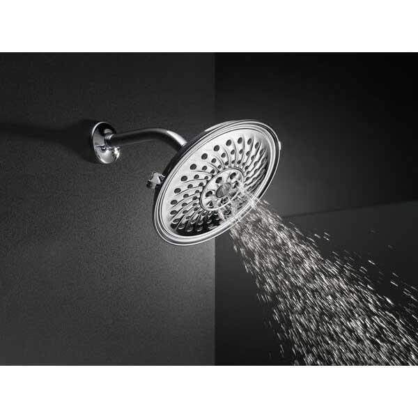 DELTA® Universal Showering 52687 Raincan Showerhead, 1.75 gpm, 3-Spray, Wall Mounting, 8-1/4 in Head, Chrome thumbnail 3