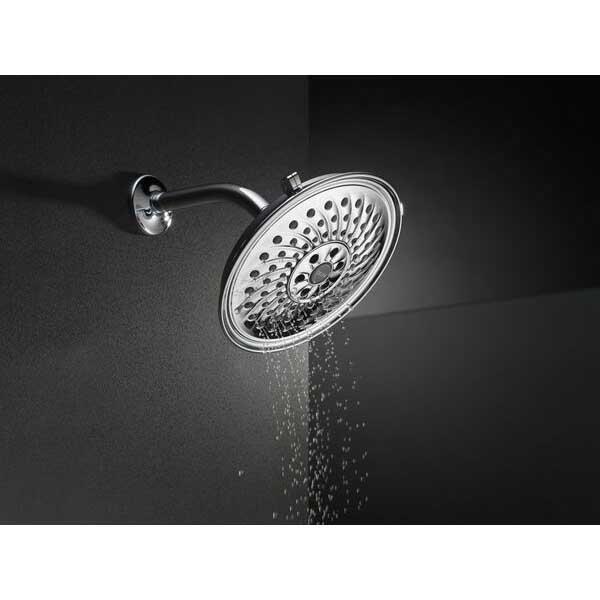 DELTA® Universal Showering 52687 Raincan Showerhead, 1.75 gpm, 3-Spray, Wall Mounting, 8-1/4 in Head, Chrome thumbnail 4