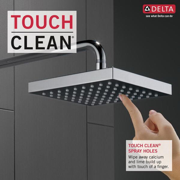 DELTA® 52841 Raincan Showerhead, 1.75 gpm, 1-Spray, Ceiling Mounting, 8 in H x 8 in W Head, Chrome thumbnail 2