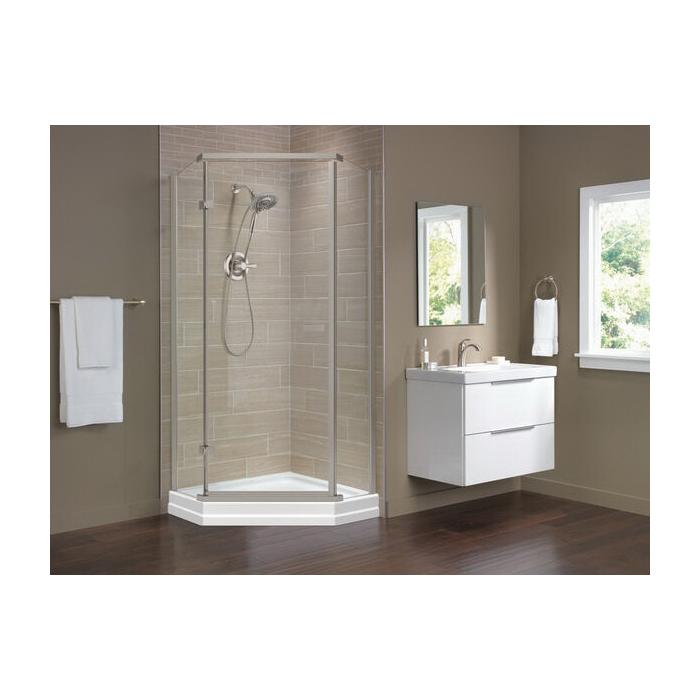 DELTA® Lahara® 538-SSMPU-DST Bathroom Faucet, 1-Handle, Deck, Pop-Up, Brilliance® Stainless thumbnail 3
