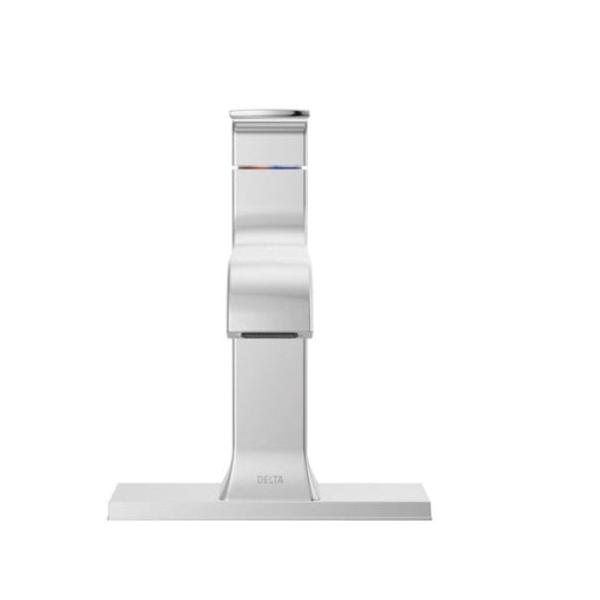 DELTA® Velum™ 539-MPU-DST Bathroom Faucet, 1-Handle, Deck, Single-Handle, Pop-Up, Chrome thumbnail 2