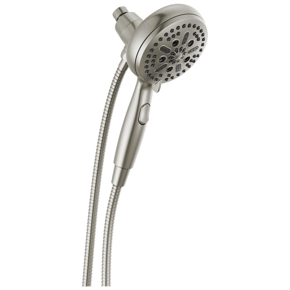delta® Magnetic 54810-SS-PK Handshower, 4-7/8 in Dia Spray Face, 1.75 gpm, 60 to 82 in L Hose