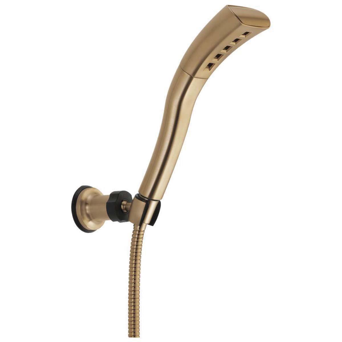 DELTA® 55421-CZ Hand Shower, 1.75 gpm, 60 to 82 in L Hose, Champagne Bronze