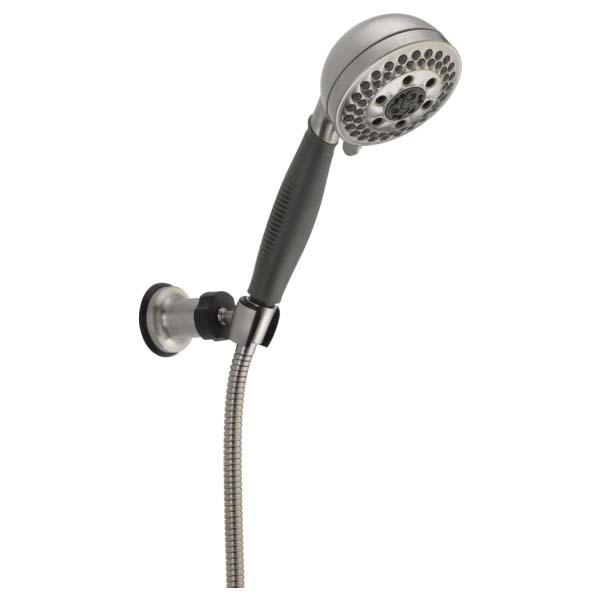 DELTA® H2Okinetic® 55445-SS Hand Shower With Massage, 1.75 gpm, 60 to 82 in L Hose, Brilliance Stainless thumbnail 2