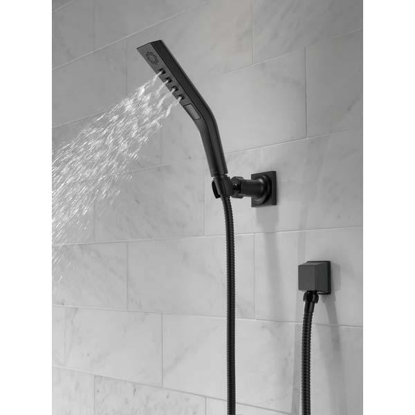 DELTA® Universal Showering 55799-BL Handshower, 1-13/16 in Spray Face, H2OKinetic®, Massaging, Pause Spray, 1.75 gpm thumbnail 3