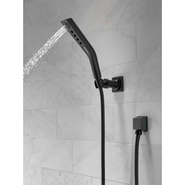 DELTA® Universal Showering 55799-BL Handshower, 1-13/16 in Spray Face, H2OKinetic®, Massaging, Pause Spray, 1.75 gpm thumbnail 2