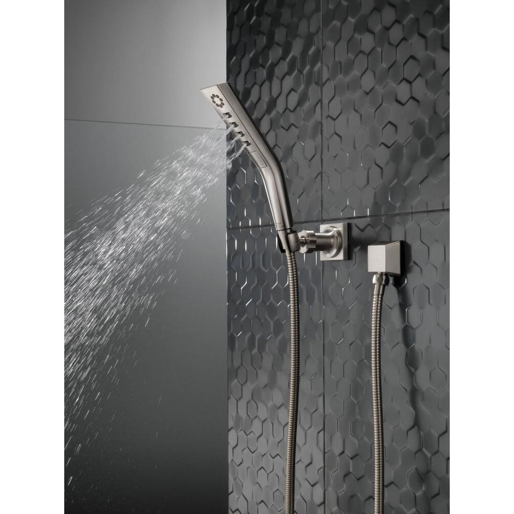 DELTA® Universal Showering 55799-SS-PR Handshower, 1-13/16 in Dia Spray Face, 1.75 gpm, 60 to 82 in L Hose, NPSM thumbnail 2