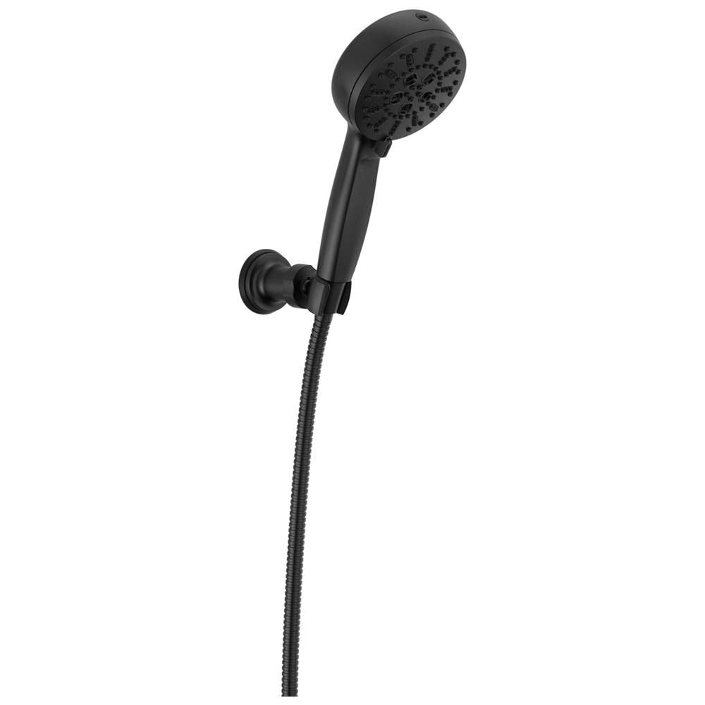 DELTA® ProClean™ 55884-BL Handshower With Cleaning Spray, 4-1/2 in Dia x 1-15/16 in H Spray Face, 1.75 gpm, Matte Black thumbnail 3