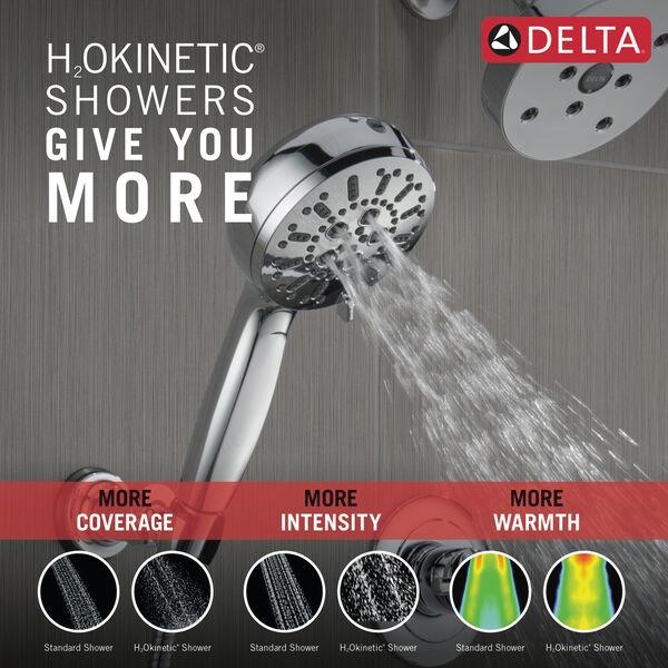 DELTA® ProClean™ 55884-PR Handshower With Cleaning Spray, 4-1/2 in Dia x 1-15/16 in H Spray Face, 1.75 gpm