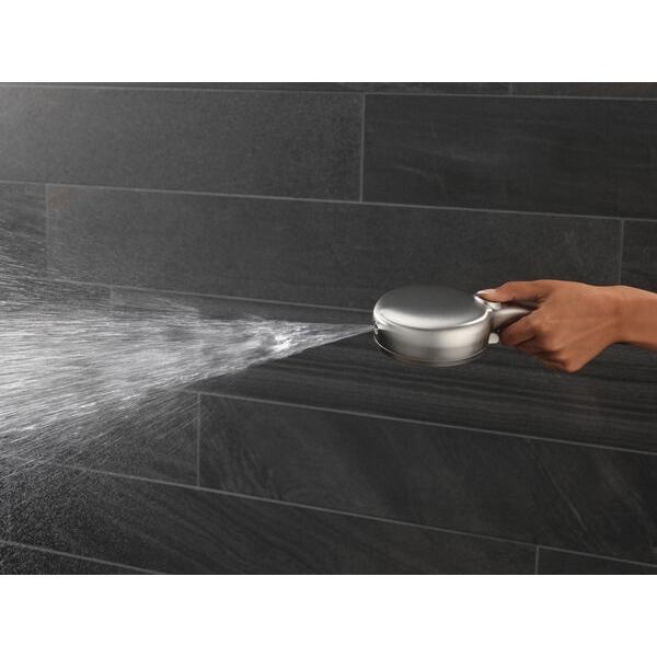 DELTA® ProClean™ 55884-SS-PR Handshower With Cleaning Spray, 4-1/2 in Dia x 1-15/16 in H Spray Face, 1.75 gpm