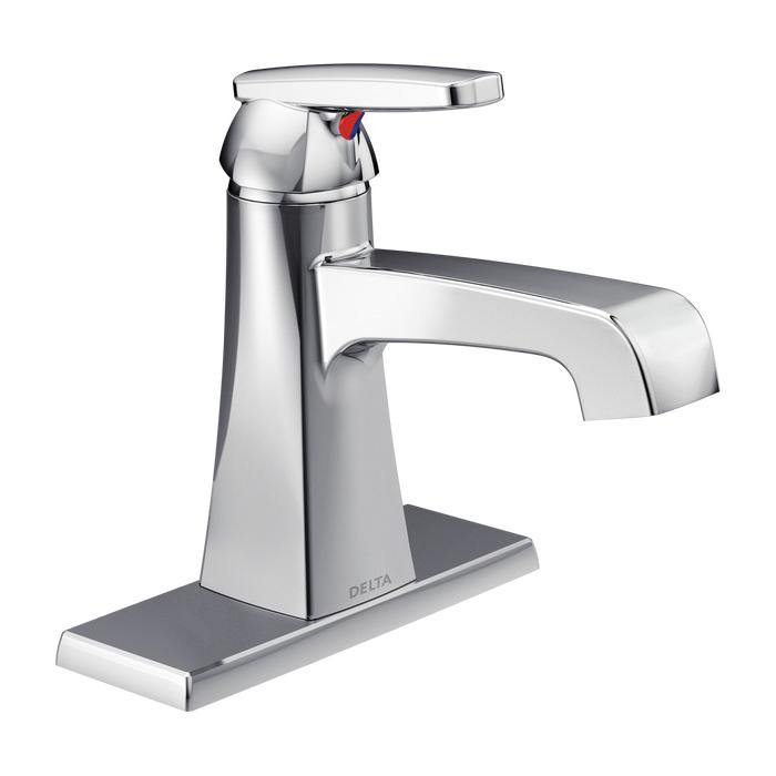 DELTA® Ashlyn® 564-RBMPU-DST Bathroom Faucet, 1-Handle, Deck, Centerset, Pop-Up, Venetian Bronze® thumbnail 2