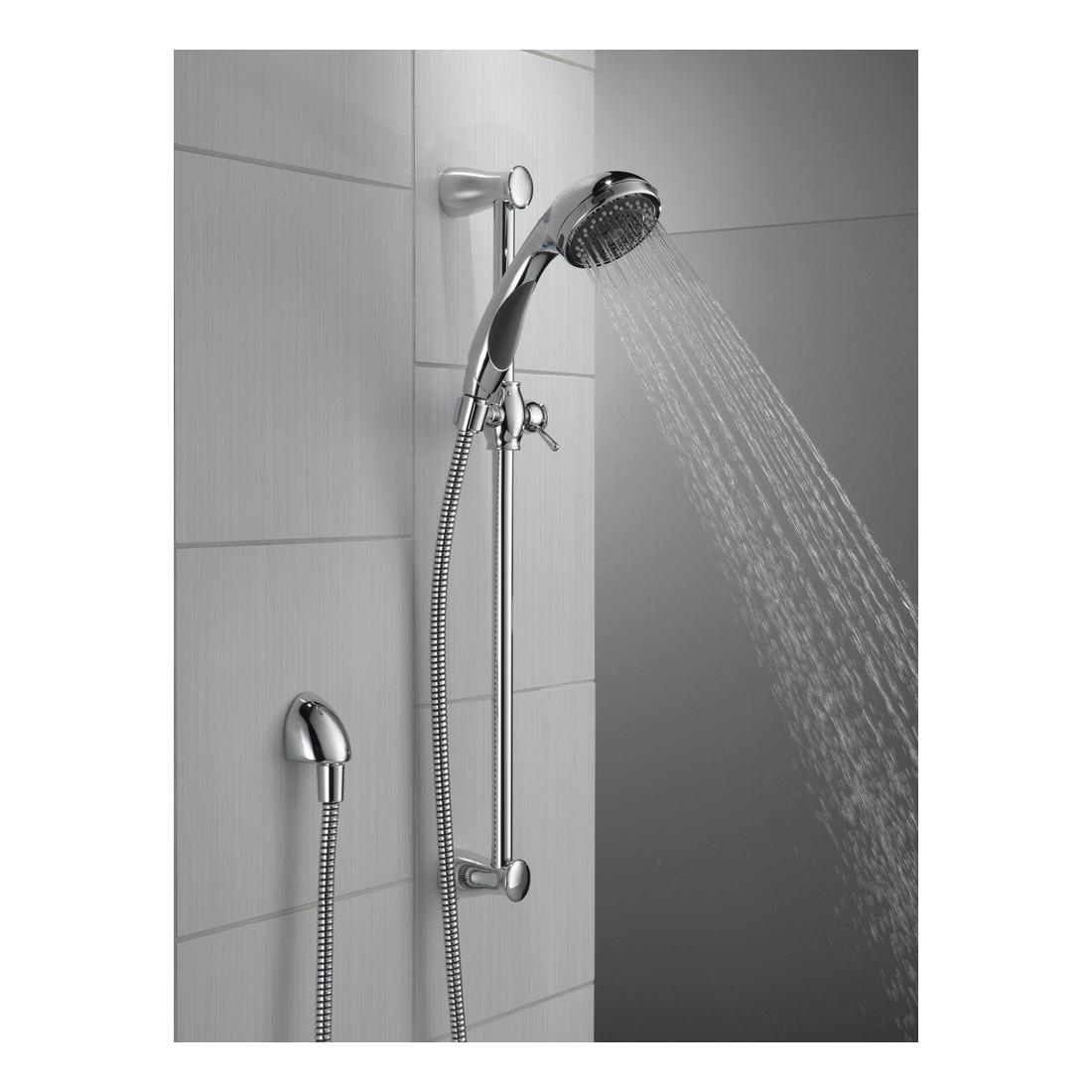 DELTA® 57014 Premium Hand Shower, 2.5 gpm, 60 to 82 in L Hose, NPSM, Chrome-Plated thumbnail 4