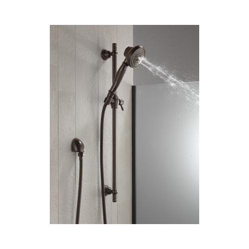 DELTA® 57021-RB Hand Shower, 1.75 gpm, 60 to 82 in L Hose, NPSM, Venetian Bronze thumbnail 2