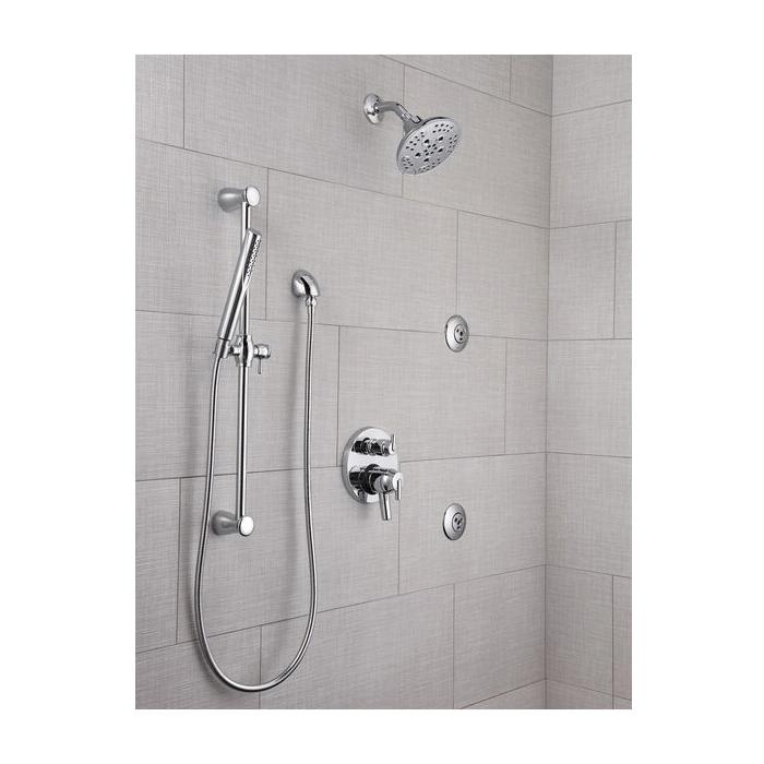 DELTA® Compel® 57085 Hand Shower, Full Spray, 1.75 gpm, 60 to 82 in L Hose, NPSM, Chrome thumbnail 2