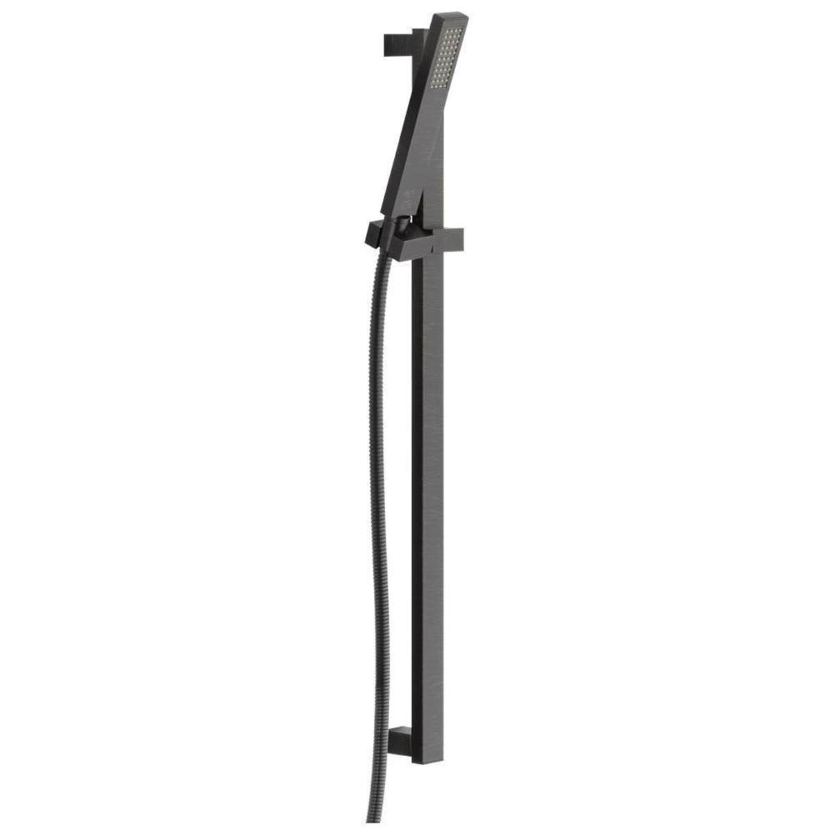 DELTA® Vero® 57530-RB Hand Shower, Full Spray, 1.75 gpm, 60 to 82 in L Hose, NPSM, Venetian Bronze