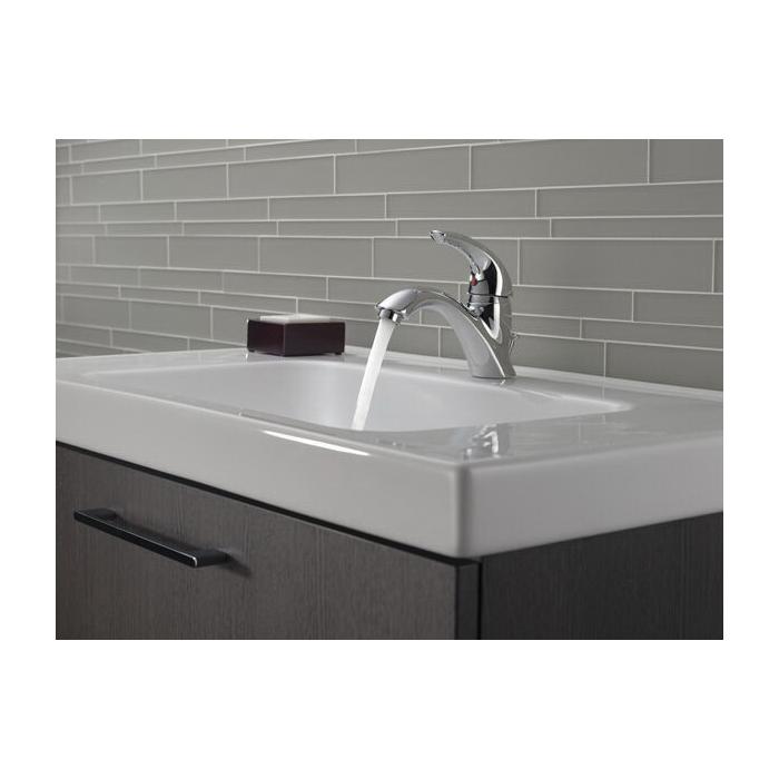 DELTA® Classic™ 583LF-WF Bathroom Faucet, 1-Handle, Deck, Centerset, Pop-Up, Chrome thumbnail 3
