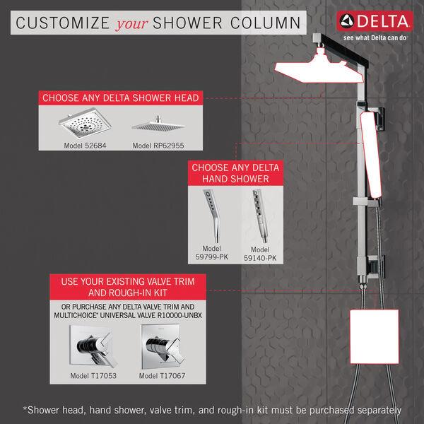 DELTA® 58420-RB Shower Column, 1/2 in, NPT, Brass, Venetian Bronze