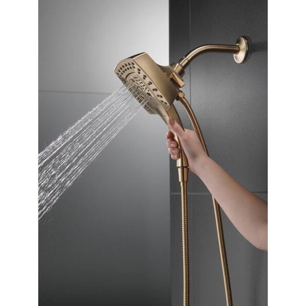 DELTA® In2ition® 58474-CZ-PR 2-in-1 Shower, 1.75 gpm, 5 -Spray, Lumicoat Champagne Bronze thumbnail 3