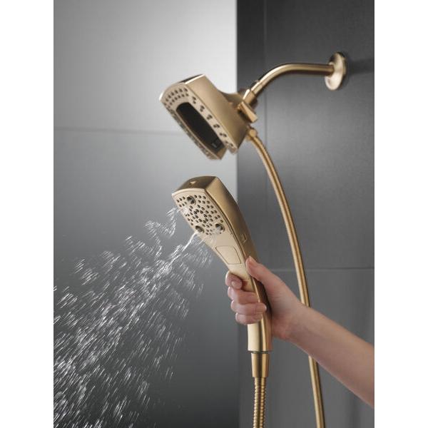 DELTA® In2ition® 58474-CZ-PR 2-in-1 Shower, 1.75 gpm, 5 -Spray, Lumicoat Champagne Bronze thumbnail 2