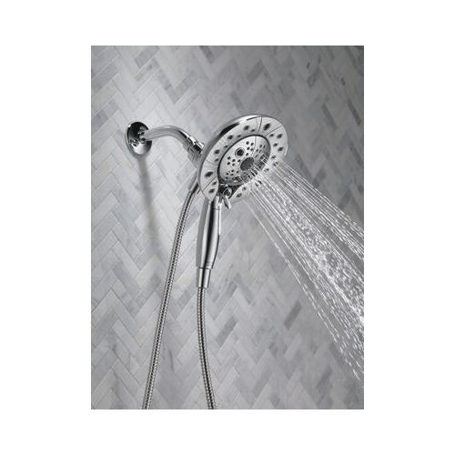 DELTA® 58480-PK Shower, 1.75 gpm, 5 -Spray, 6-7/8 in Dia x 5-1/2 in D Head, Chrome thumbnail 2