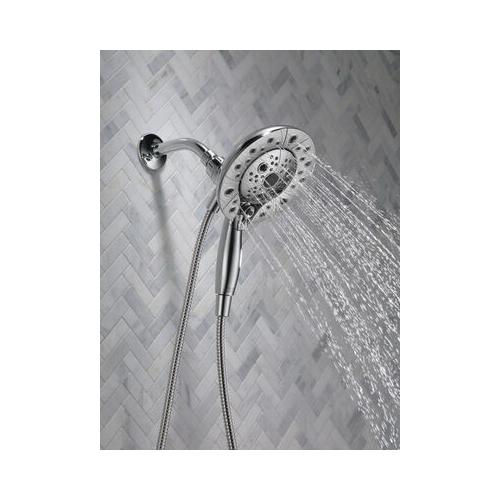 DELTA® 58480-PK Shower, 1.75 gpm, 5 -Spray, 6-7/8 in Dia x 5-1/2 in D Head, Chrome thumbnail 4