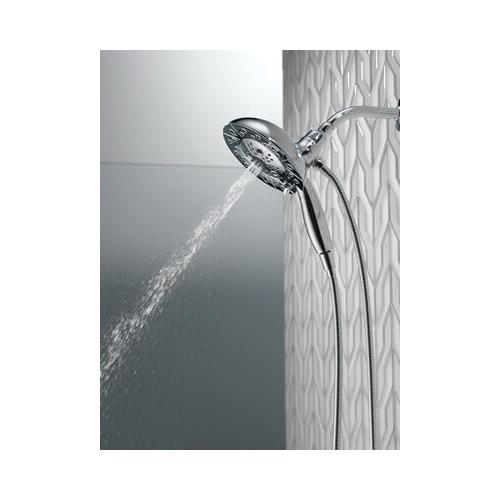 DELTA® 58480-PK Shower, 1.75 gpm, 5 -Spray, 6-7/8 in Dia x 5-1/2 in D Head, Chrome thumbnail 3