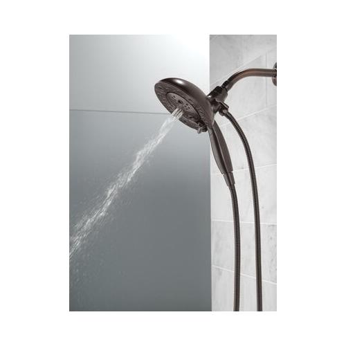 DELTA® 58480-RB-PK Shower, 1.75 gpm, 5 -Spray, 6-7/8 in Dia x 5-1/2 in D Head, Venetian Bronze thumbnail 2
