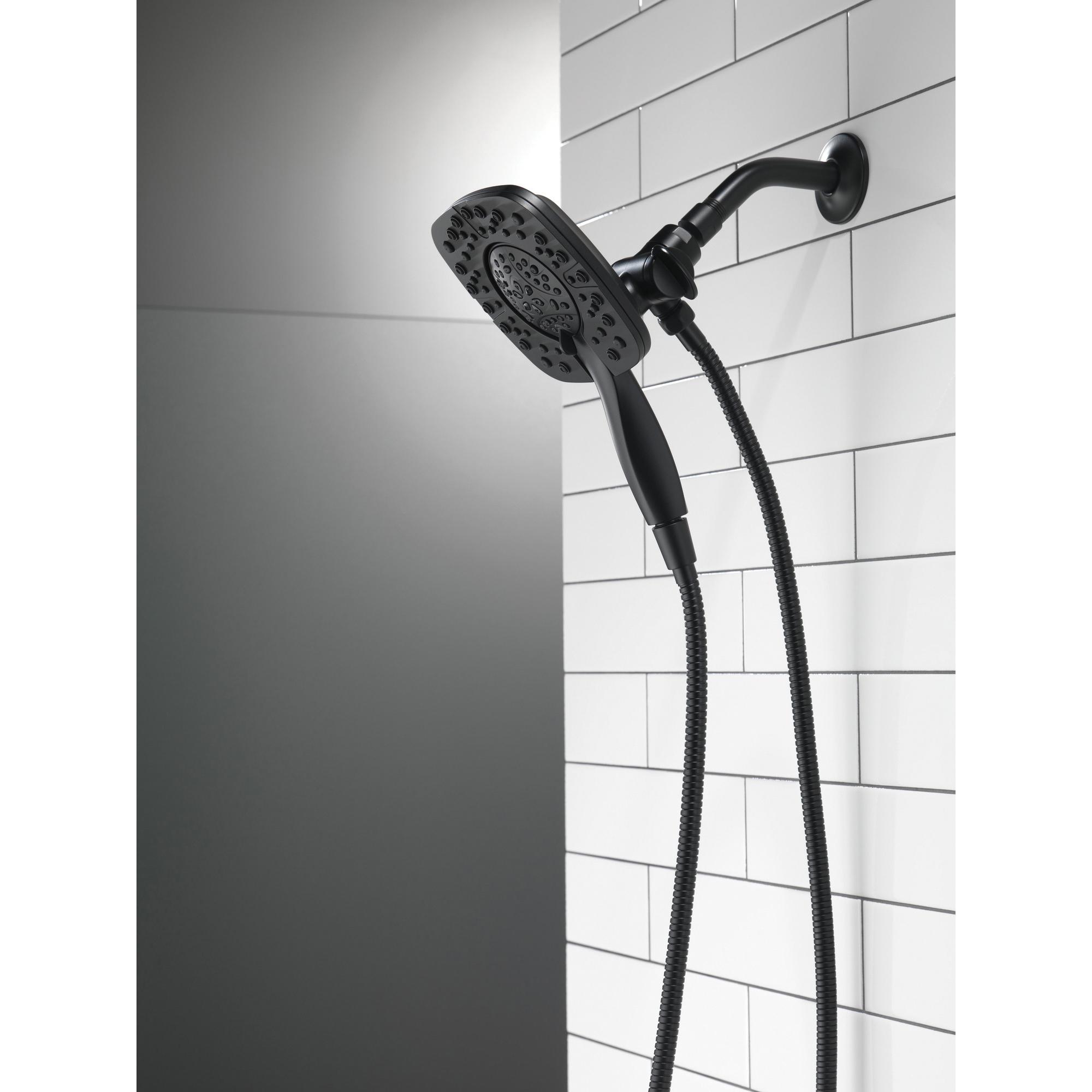DELTA® Universal Showering 58498-BL Shower, 6 in Spray Face, Full Body, Full with Massage, Massaging, Pause Spray thumbnail 4