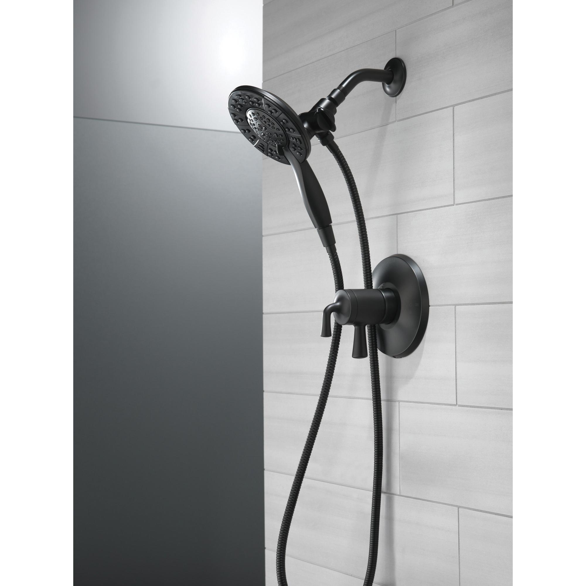 DELTA® Universal Showering 58499-BL Shower, 6 in Spray Face, Full Body, Full with Massage, Massaging, Pause Spray thumbnail 3