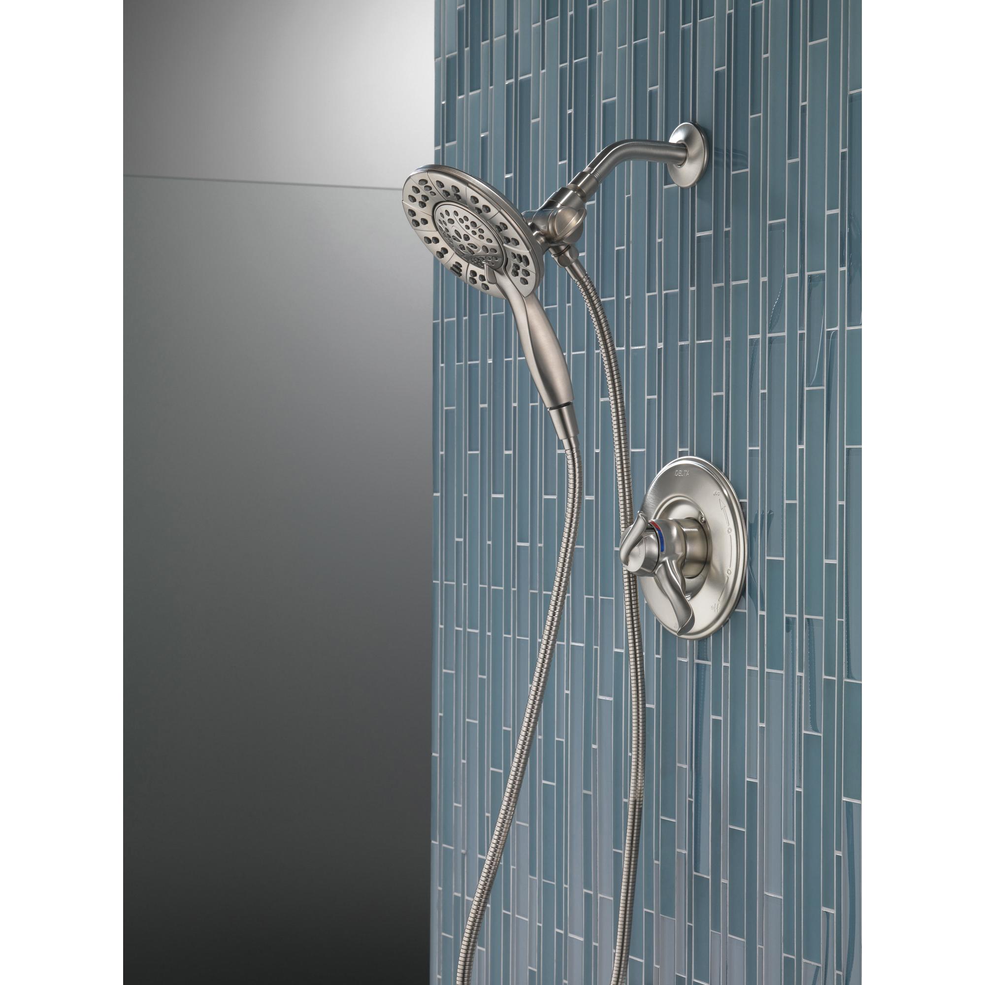 DELTA® Universal Showering 58499-SS Shower, 6 in Spray Face, Full Body, Full with Massage, Massaging, Pause Spray thumbnail 4