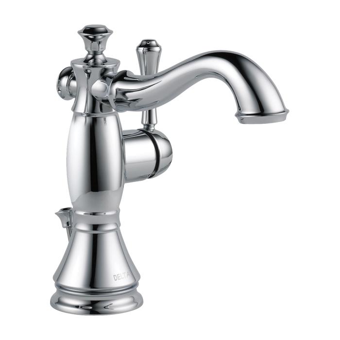 DELTA® Cassidy® 597LF-MPU Bathroom Faucet, 1-Handle, Deck, Pop-Up, Chrome