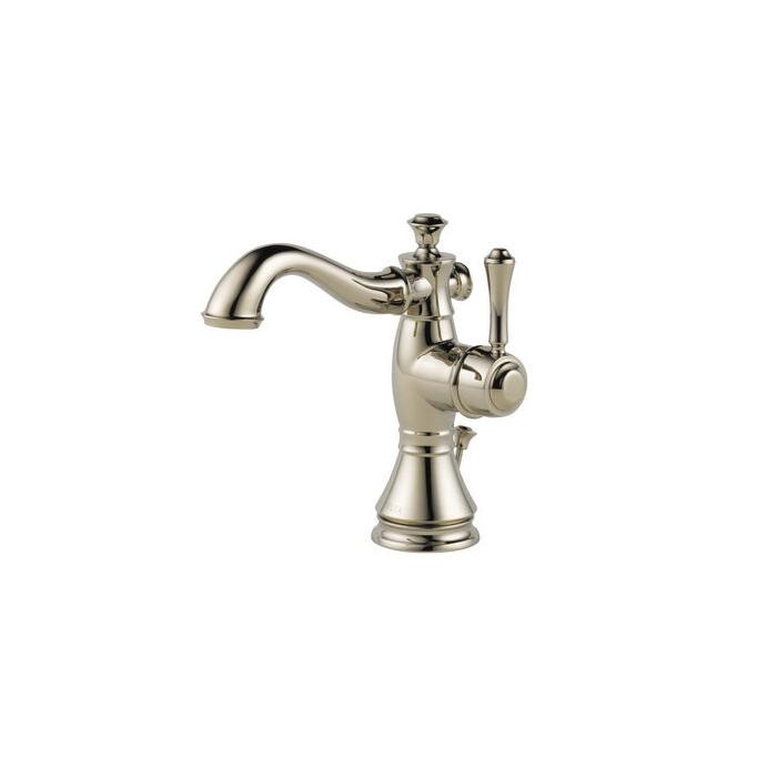 DELTA® Cassidy® 597LF-PNMPU Bathroom Faucet, 1-Handle, Deck, Single-Handle, Pop-Up, Polished Nickel thumbnail 3