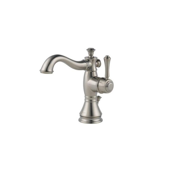 DELTA® Cassidy® 597LF-SSMPU Bathroom Faucet, 1-Handle, Deck, Single-Handle, Pop-Up, Brilliance® Stainless