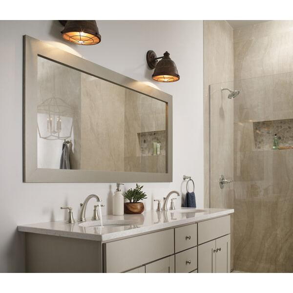 DELTA® Woodhurst® 73246-SS Towel Ring, 6-5/16 in Dia Ring, 7-13/16 in OAH, Zinc thumbnail 2