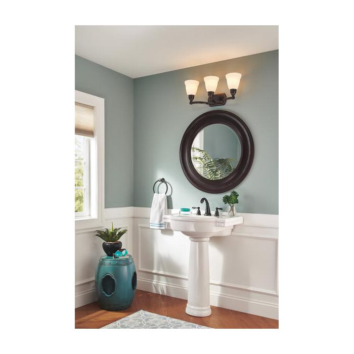 DELTA® Lahara® 73846-RB Towel Ring, 7-7/16 in Dia Ring, 8-3/16 in OAH, Zinc thumbnail 2