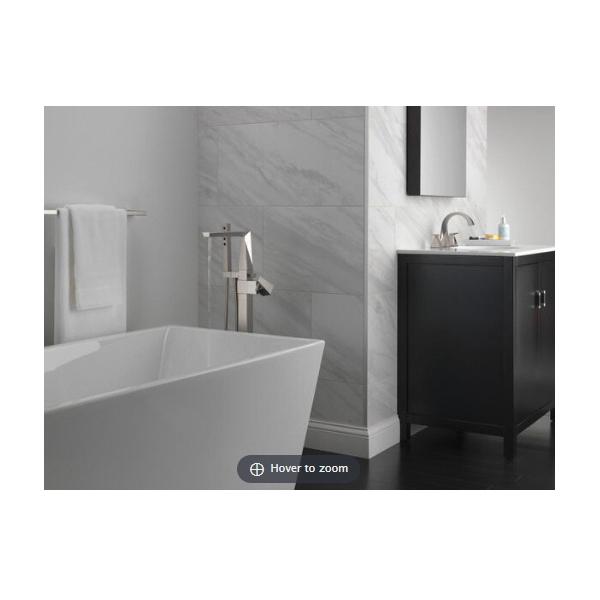 DELTA® Trillian® 74330-SS Towel Bar, 30 in L Bar, 1 in OAH, 3-3/8 in OAW thumbnail 2