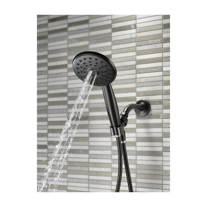 DELTA® Porter® 75532COB Hand Shower, 5 in Spray Face, 1.75 gpm, 72 in L Hose, Oil-Rubbed Bronze thumbnail 2