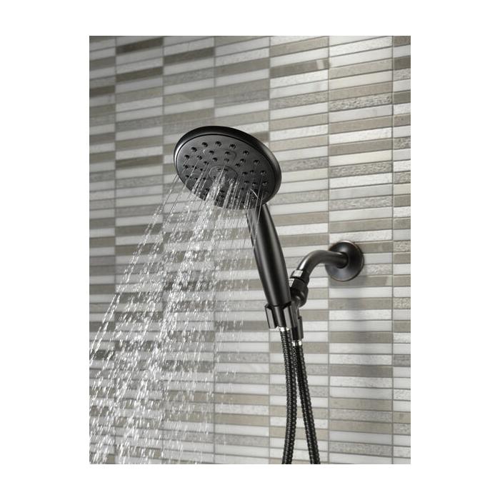 DELTA® Porter® 75532COB Hand Shower, 5 in Spray Face, 1.75 gpm, 72 in L Hose, Oil-Rubbed Bronze thumbnail 4
