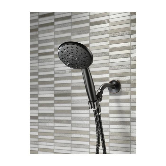 DELTA® Porter® 75532COB Hand Shower, 5 in Spray Face, 1.75 gpm, 72 in L Hose, Oil-Rubbed Bronze thumbnail 3