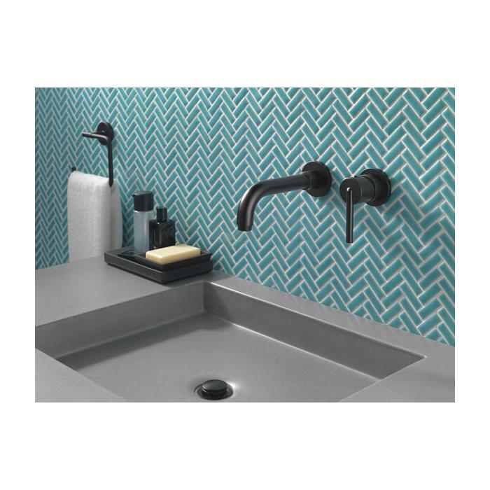 DELTA® Trinsic® 759460-BL Towel Ring, 5-11/16 in OAH, Zinc thumbnail 2
