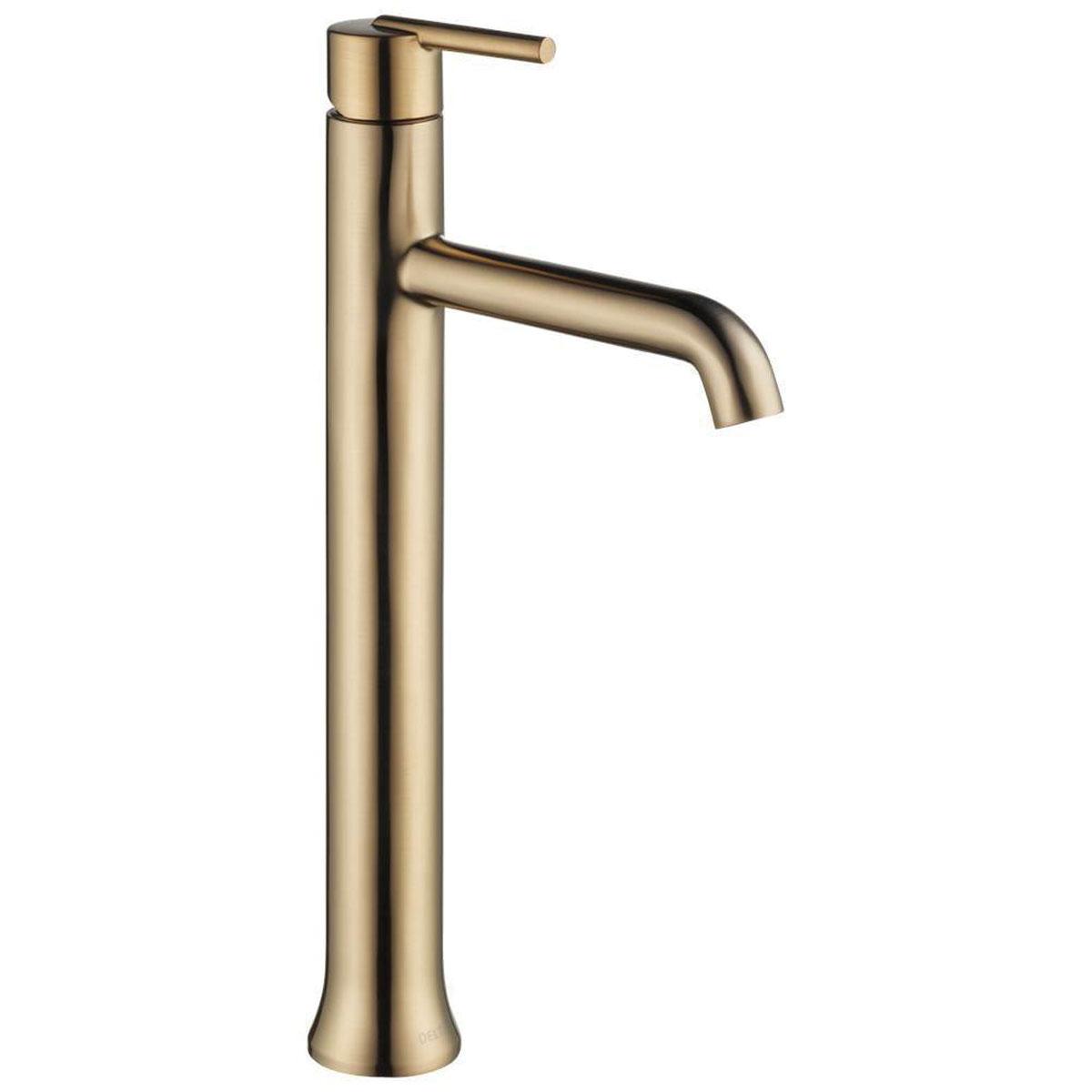 DELTA® Trinsic® 759-CZ-DST Bathroom Faucet, 1-Handle, Deck, Vessel, Champagne Bronze thumbnail 2