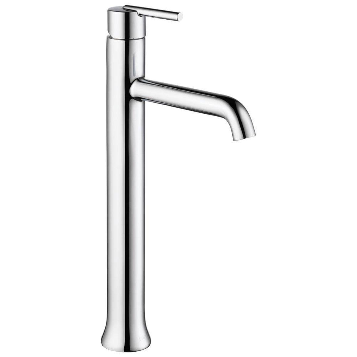 DELTA® Trinsic® 759-DST Bathroom Faucet, 1-Handle, Deck, Vessel, Chrome thumbnail 2