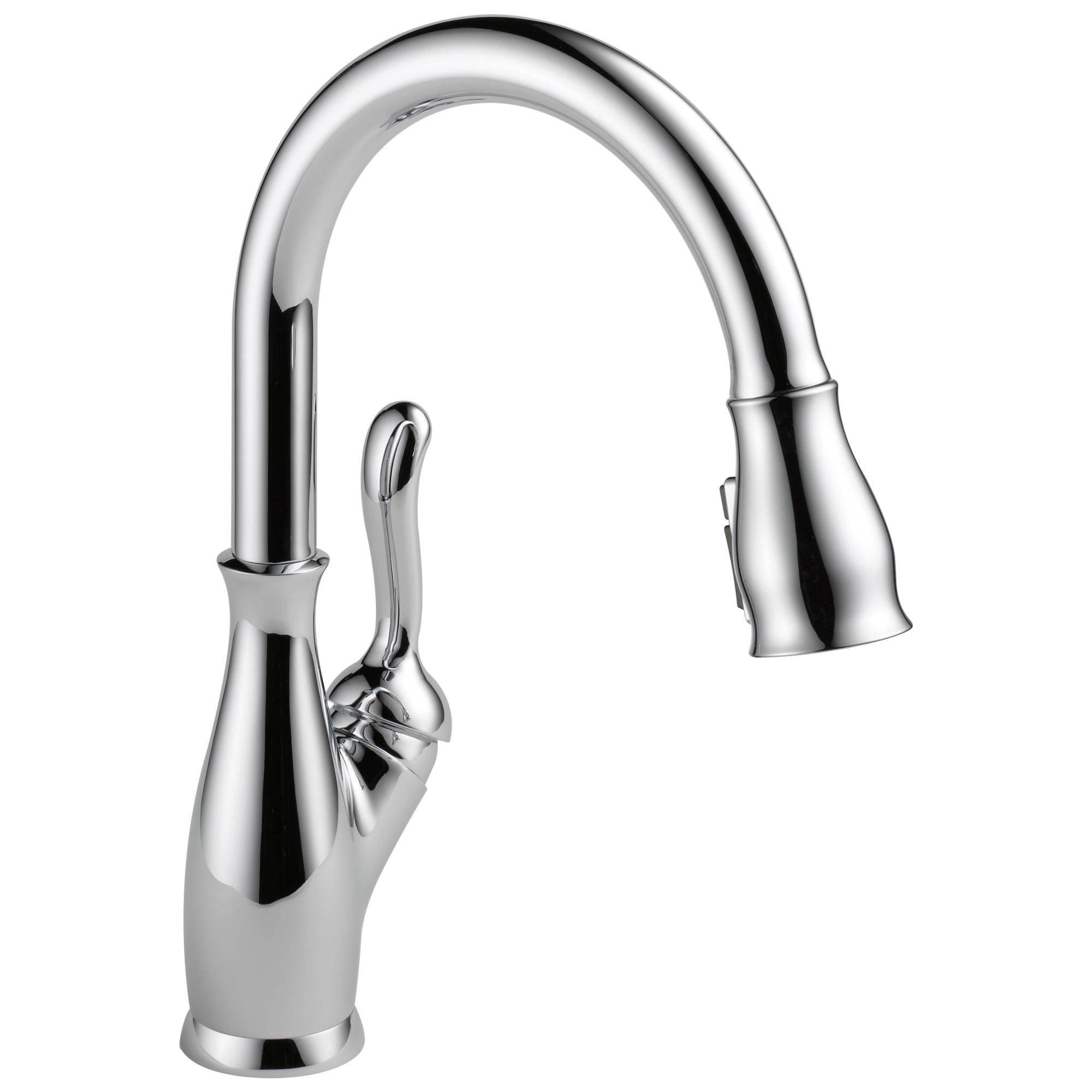 delta® 9178-DST Kitchen Faucet, Deck, Pull-Down, Chrome