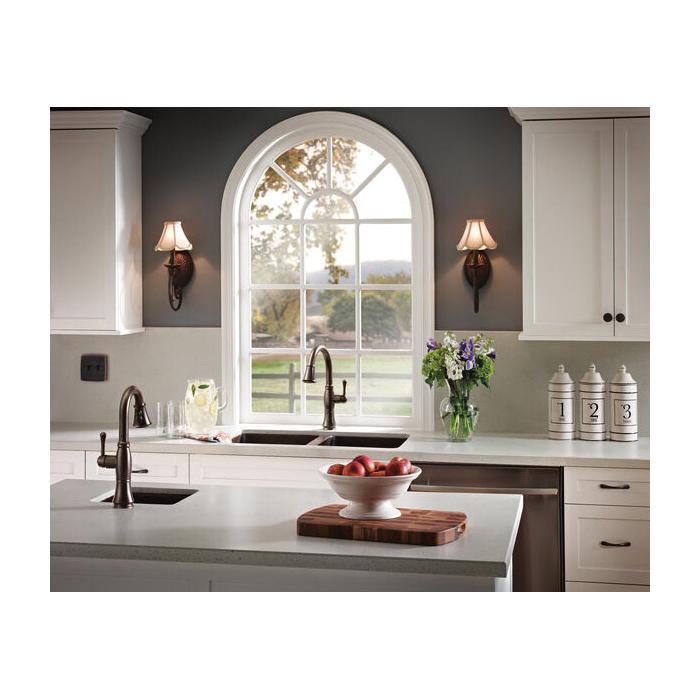 DELTA® Cassidy® 9197-RB-DST Kitchen Faucet, Deck, Pull-Down, Venetian Bronze® thumbnail 2