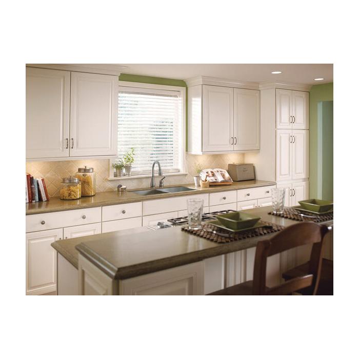 DELTA® Leland® 978-AR-DST Kitchen Faucet, Deck, Pull-Down, Arctic Stainless thumbnail 3