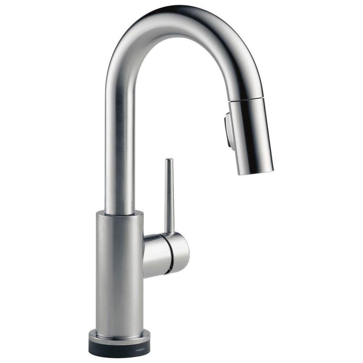 DELTA® Trinsic® 9959T-AR-DST Bar/Prep Faucet, Touch, Deck, Pull-Down, Arctic Stainless thumbnail 2