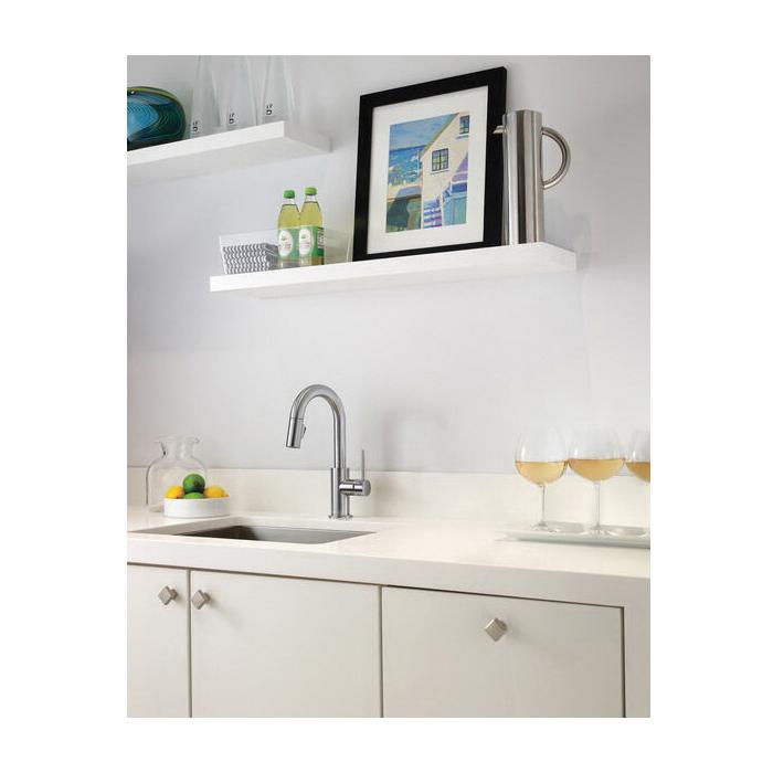 DELTA® Trinsic® 9959-AR-DST Bar/Prep Faucet, Deck, Arctic Stainless thumbnail 3